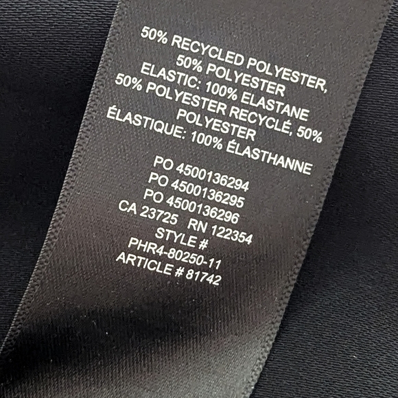 WILFRED Novella Dress Long Sleeve Mini Black 2 Aritzia - Picture 14 of 15